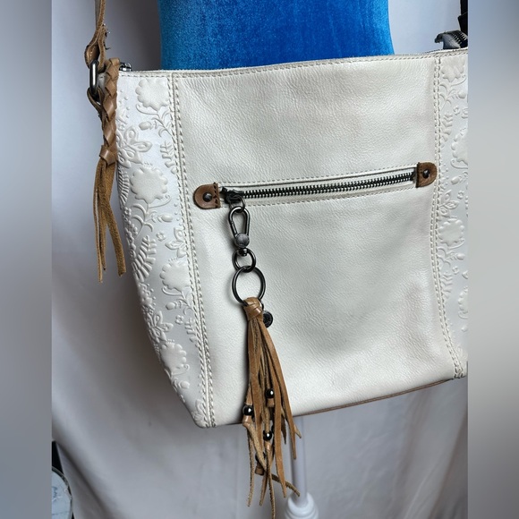 Gorgeous Stone / Cream Crossbody Bag by The Sak - Picture 9 of 15